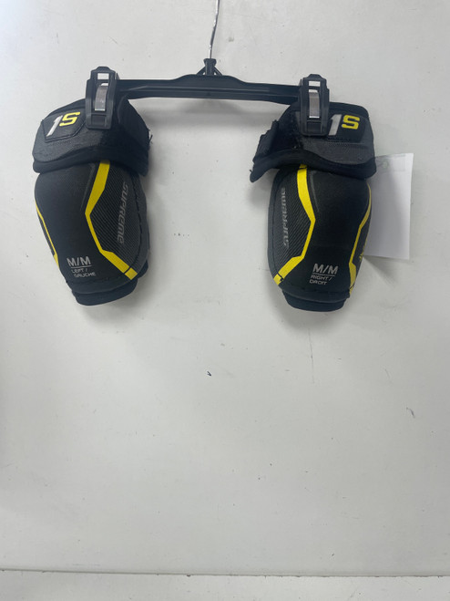 Vist Large View of Product Image Which is Used Bauer SUPREME 1S Youth Elbow Pads MD