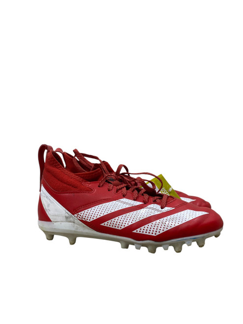Vist Large View of Product Image Which is Used Adidas Jr FB Cleats Red Junior 06
