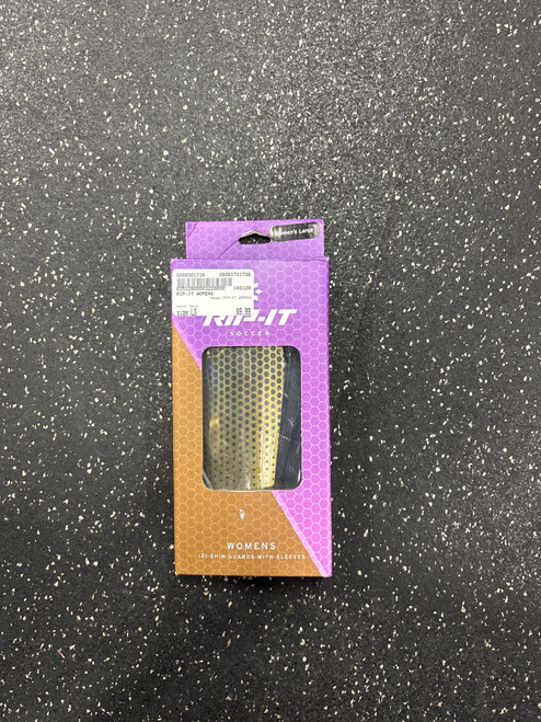 Vist Large View of Product Image Which is Used RIP-IT WOMENS Soccer Shin Guards Adult Gold LG