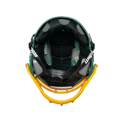 Vist Large View of Product Image Which is Used Schutt VENGEANCE FB Helmet Green MD