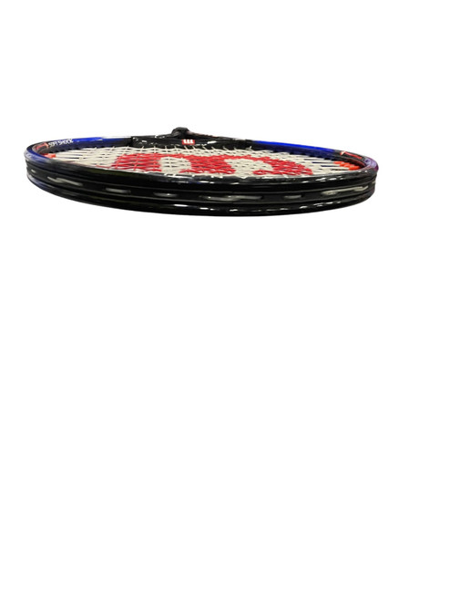 Vist Large View of Product Image Which is Used Wilson ENERGY Adult Tennis Racquet Royal Blue 4 1/4"
