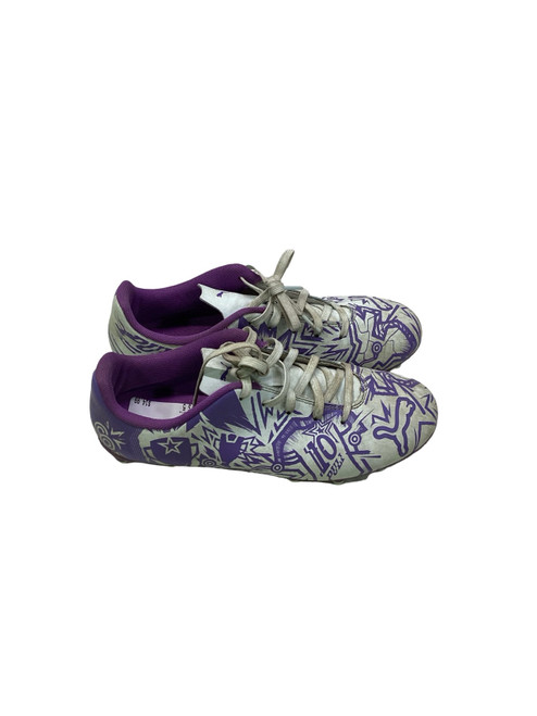 Vist Large View of Product Image Which is Used Puma Soccer Cleats Purple Senior 5