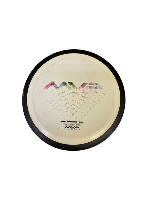 Vist Large View of Product Image Which is Used MVP FISSION PHOTON Disc Golf Driver White 175g