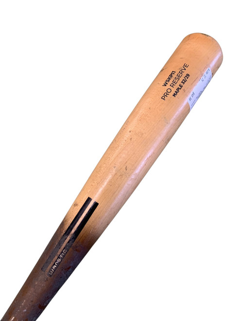 Vist Large View of Product Image Which is Used Warstic PRO RESERVE BB/SB Wood Bat 32"