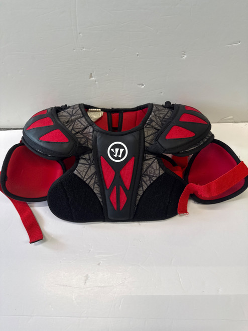 Vist Large View of Product Image Which is Used Warrior GREMLIN S/P Lacrosse Shoulder Pads None MD