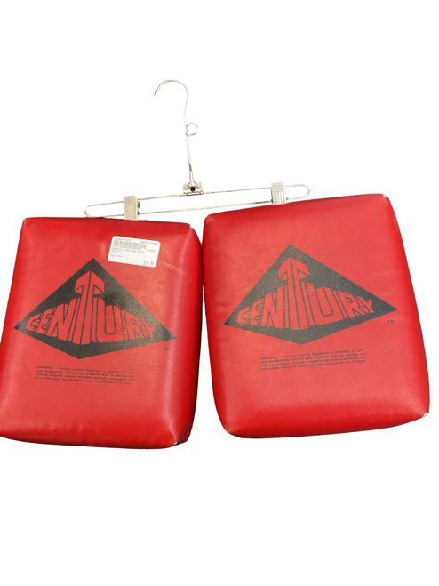 Vist Large View of Product Image Which is Used Century Boxing Pads Red