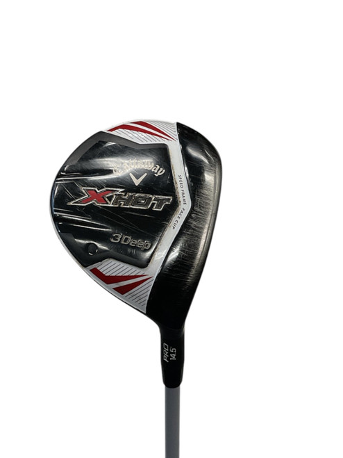 Vist Large View of Product Image Which is Used Callaway X HOT 3 DEEP Mens Fairway Wood RH 3 Wood