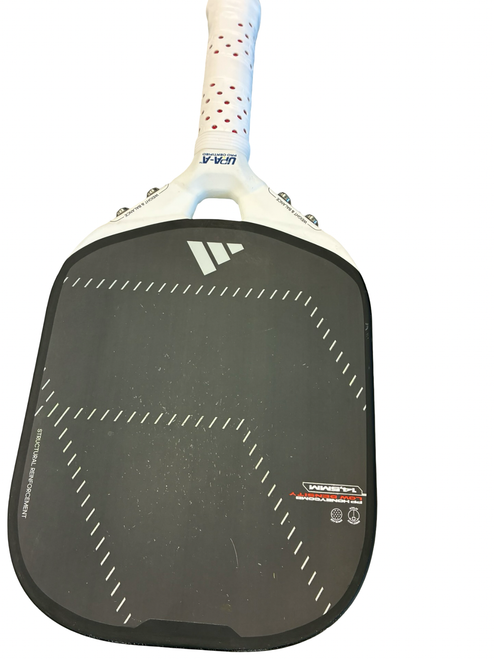 Vist Large View of Product Image Which is Used Adidas METALBONE Pickleball Racquet Black