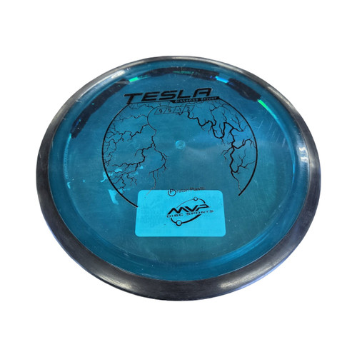 Vist Large View of Product Image Which is Used MVP TESLA PROTON Disc Golf Driver Teal