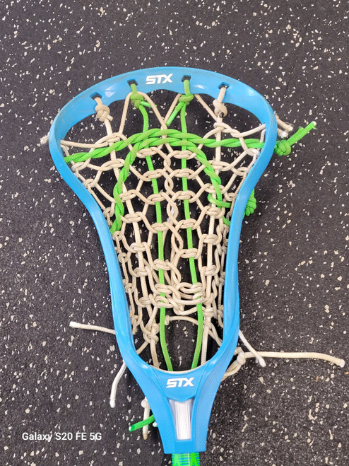 Vist Large View of Product Image Which is Used STX CRUX ON 6000 Wmn Atk/Mid Complete Stick Royal Blue