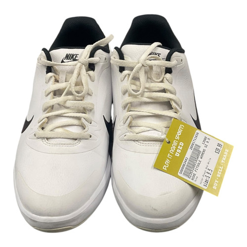 Vist Large View of Product Image Which is Used Nike Womens Golf Shoes Black And White Senior 9.5