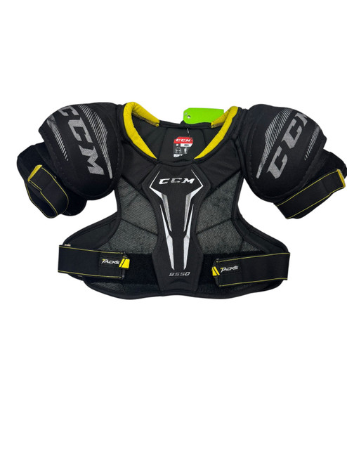 Vist Large View of Product Image Which is Used CCM TACKS 9550 Senior Shoulder Pads SM