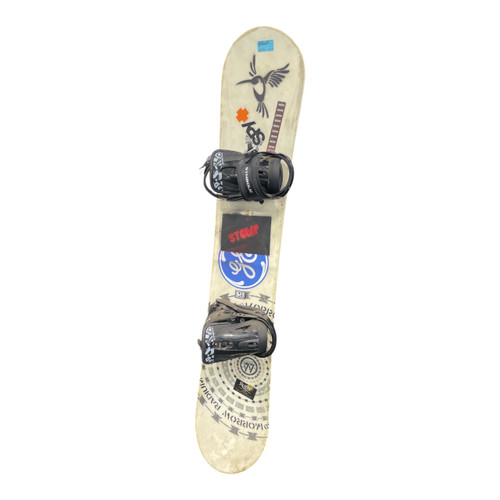 Vist Large View of Product Image Which is Used MOR Mens Board/Bindings White 153 cm