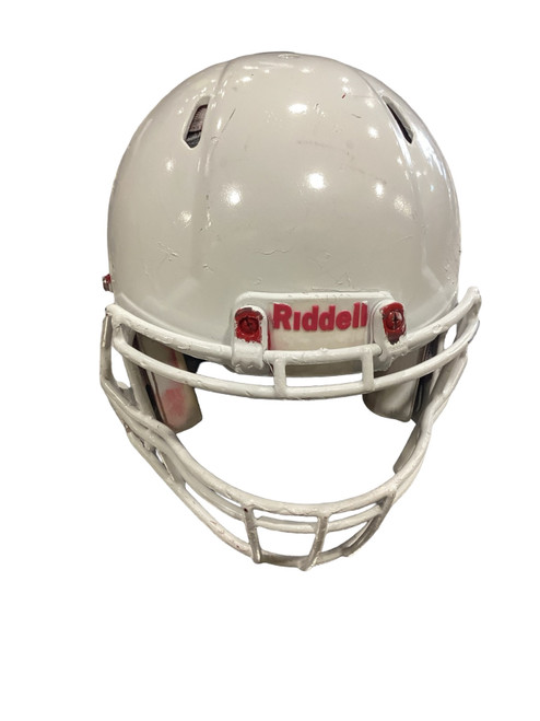 Vist Large View of Product Image Which is Used Nike NIKE SPEED FB Helmet White MD