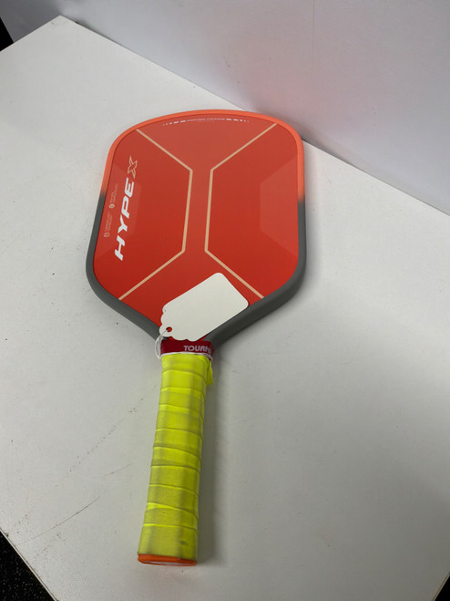 Vist Large View of Product Image Which is Used Onix HYPE X Pickleball Racquet Orange