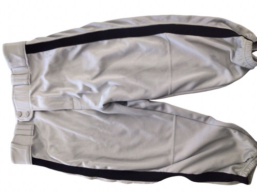 Vist Large View of Product Image Which is Used Rawlings RAWLINGS BASEBALL PANTS BB/SB Pant Mens Grey MD