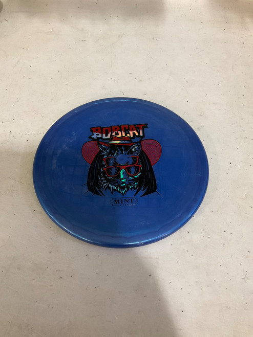 Vist Large View of Product Image Which is Used Mint BOBCAT Disc Golf Mid Range Navy Blue