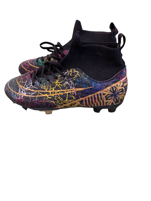 Vist Large View of Product Image Which is Used Nike Soccer Cleats Black Junior 03