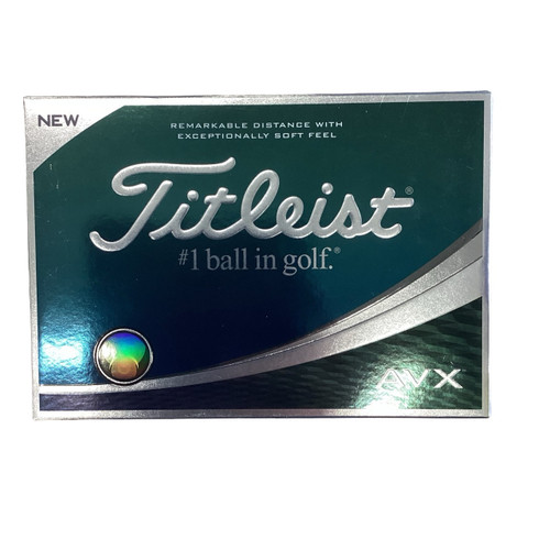 Vist Large View of Product Image Which is Used Titleist AVX 12 Pack - Golf Balls