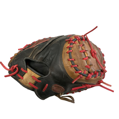 Vist Large View of Product Image Which is Used Rawlings CATCHERS GLOVE PROS41CM BB/SB Catchers RH Throw Black 34"