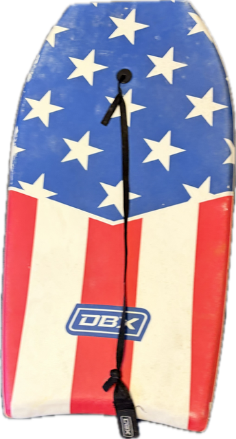 Vist Large View of Product Image Which is Used DBX USA Body Board Royal Blue 37"