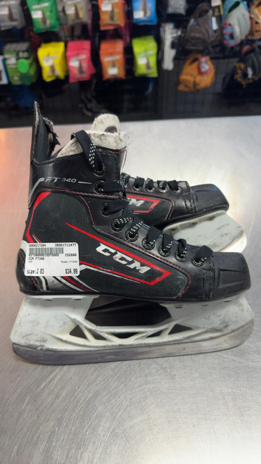 Vist Large View of Product Image Which is Used CCM FT340 Junior Hockey Skate Junior 03