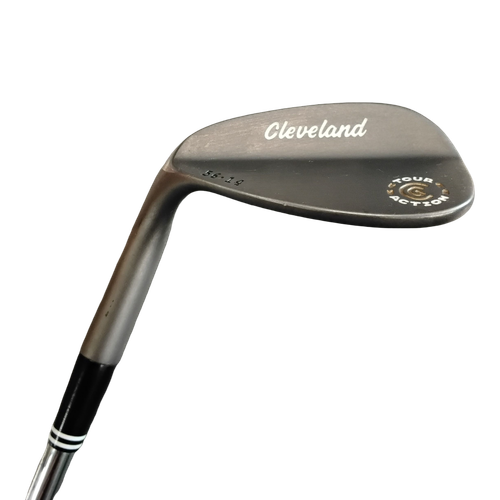 Vist Large View of Product Image Which is Used Cleveland TOUR ACTION 56 14 Golf Wedge Mens LH 56 Degree