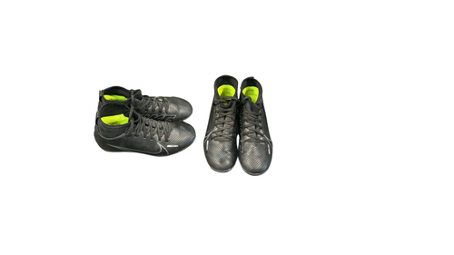 Vist Large View of Product Image Which is Used Nike MERCURIAL Soccer Cleats Black Junior 02