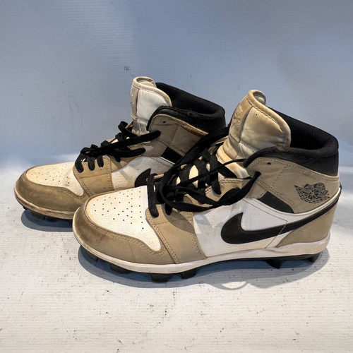Vist Large View of Product Image Which is Used Jordan JORDAN 1 HIGH BB/SB Cleats Black Senior 8