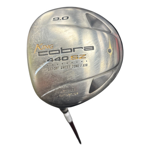 Vist Large View of Product Image Which is Used Cobra 440 SZ Mens Driver LH 9.0 Degree