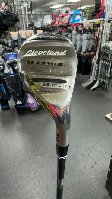 Vist Large View of Product Image Which is Used Cleveland MASHIE Mens Hybrid Club RH 5 Hybrid