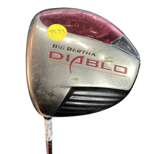Vist Large View of Product Image Which is Used Callaway DIABLO Mens Driver LH 9.0 Degree