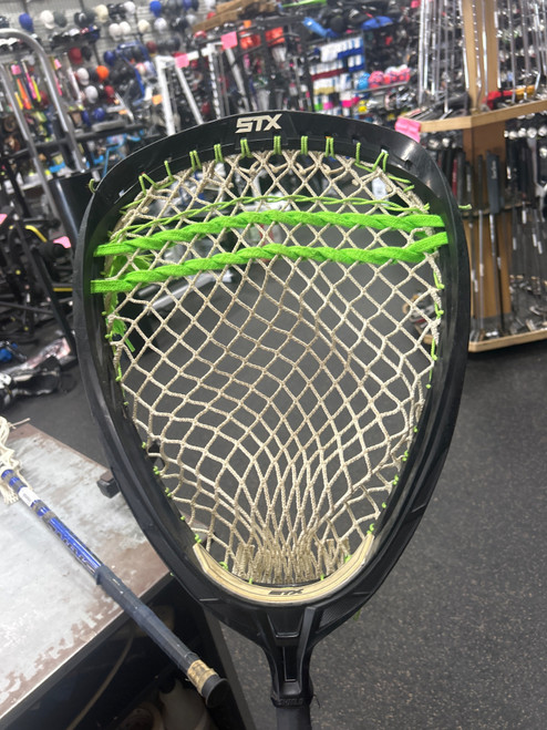 Vist Large View of Product Image Which is Used STX GOALIE STICK Mens Goalie Stick Black