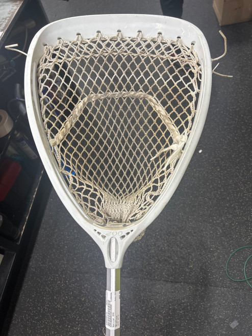 Vist Large View of Product Image Which is Used Warrior ZOO Mens Goalie Stick White