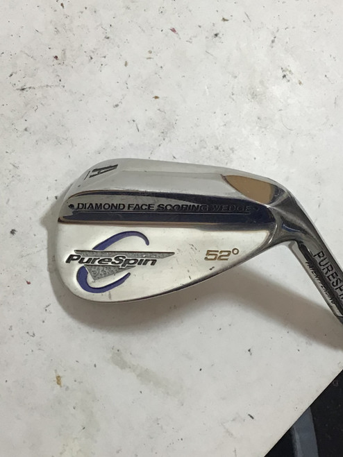 Vist Large View of Product Image Which is Used PureSpin Golf Wedge Mens RH 52 Degree