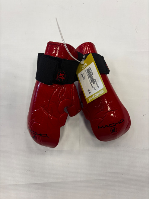 Vist Large View of Product Image Which is Used Martial Arts Hand Pads Red Youth