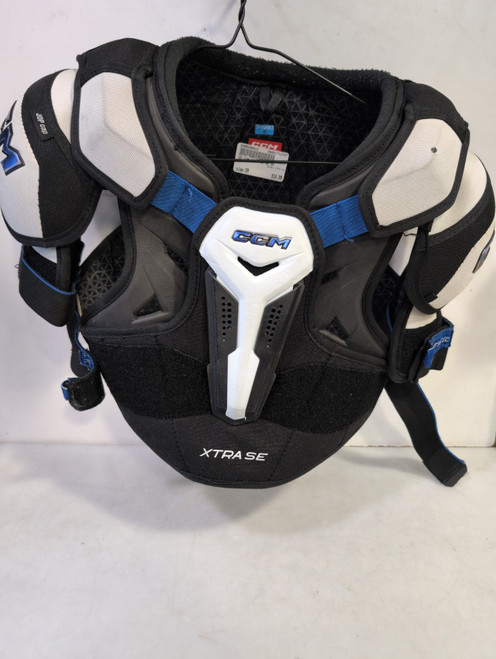 Vist Large View of Product Image Which is Used CCM XTRA SE Senior Shoulder Pads SM