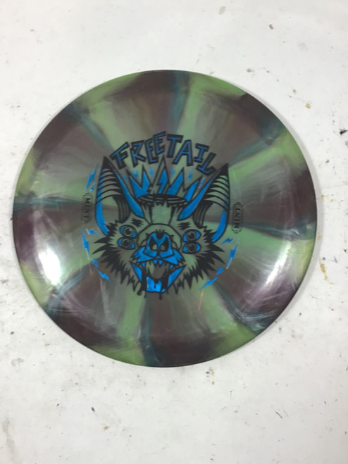Vist Large View of Product Image Which is Used Mint SUBLIME FREETAIL Disc Golf Driver Green 178g