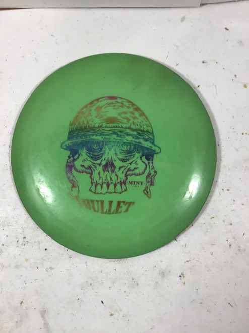 Vist Large View of Product Image Which is Used Mint APEX LONGHORN Disc Golf Driver Green 176g