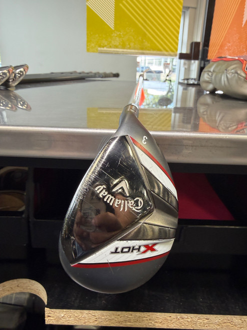 Vist Large View of Product Image Which is Used Callaway X HOT Mens Hybrid Club RH 3 Hybrid
