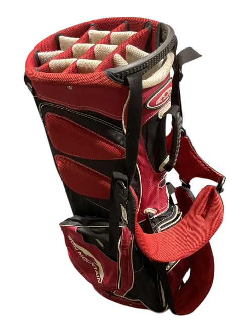 Vist Large View of Product Image Which is Used Sun Mountain GOLF STAND BAG Mens Stand Bag Red