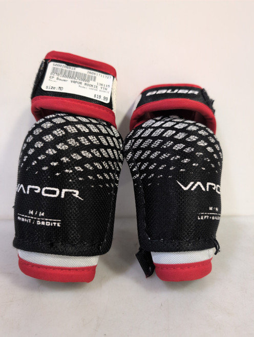 Vist Large View of Product Image Which is Used Bauer VAPOR ROOKIE Youth Elbow Pads MD