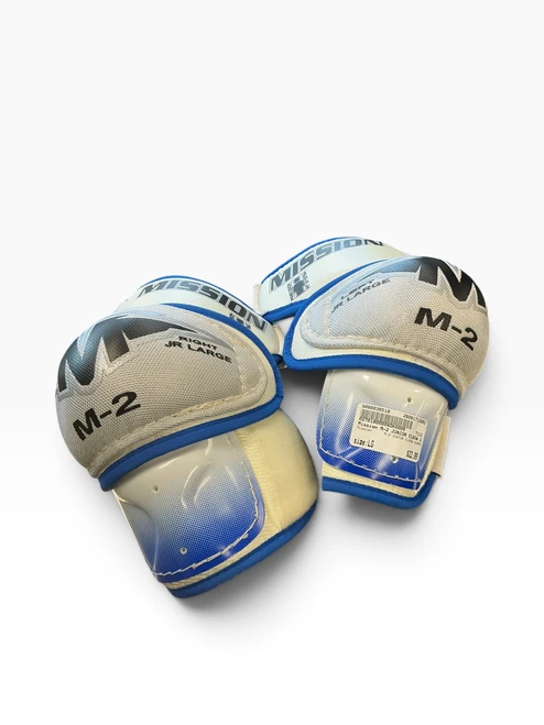 Vist Large View of Product Image Which is Used Mission M-2 JUNIOR ELBOW GUARD Junior Elbow Pads LG