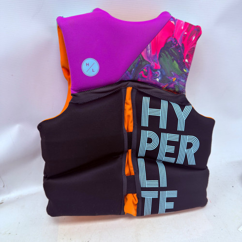 Vist Large View of Product Image Which is Used Hyperlite Intermediate PFD Black Youth 50-90