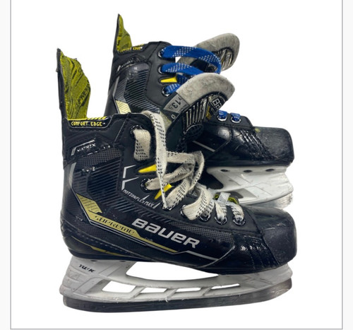 Vist Large View of Product Image Which is Used Bauer SUPREME Youth Hockey Skate Youth 13.5