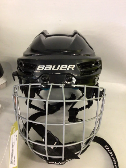 Vist Large View of Product Image Which is Used Bauer PRODIGY Helmet Cage Combo Black SM