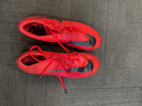 Vist Large View of Product Image Which is Used Nike Track & Field Cleats Adult Red Senior 11