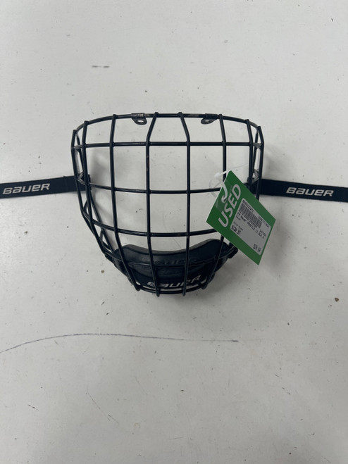 Vist Large View of Product Image Which is Used Bauer Hockey Wire Mask Black SM