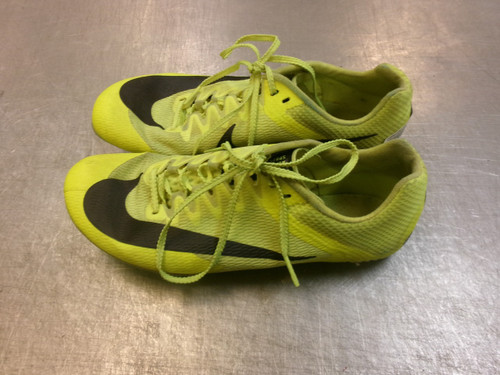 Vist Large View of Product Image Which is Used Nike Track & Field Cleats Adult Yellow Senior 6