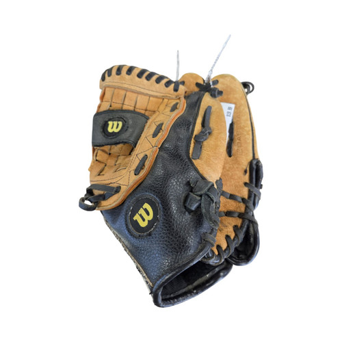 Vist Large View of Product Image Which is Used Wilson A2451 GLOVE 11 BB/SB Glove RH Throw Brown 11"